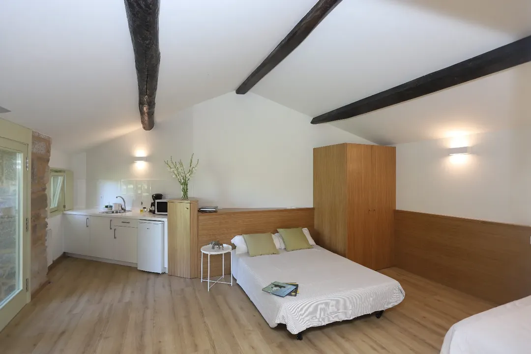 Habitación estudio A Veiga.